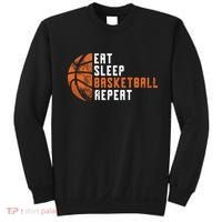 Eat Sleep Basketball Repeat Basketball Sweatshirt thumb 0