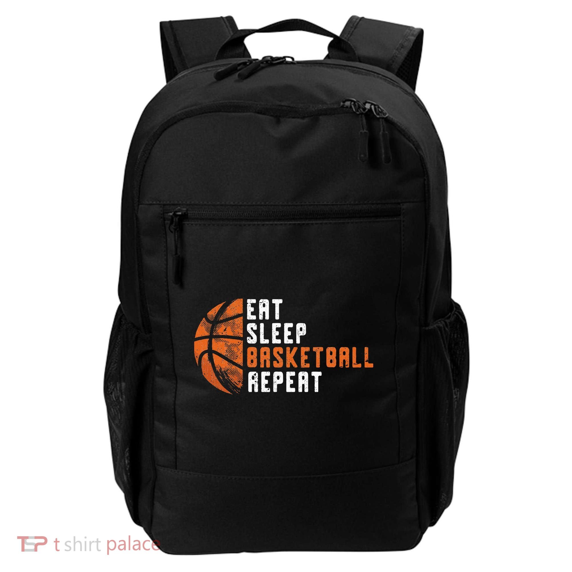 Eat Sleep Basketball Repeat Basketball Backpack