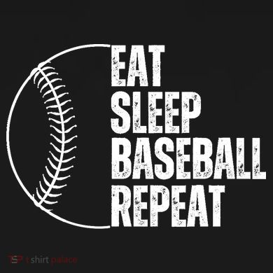 Eat Sleep Baseball Repeat Gift For Baseball Players Boy Ornament