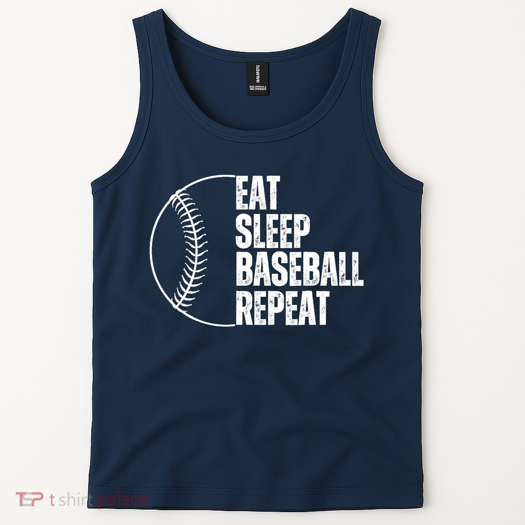Eat Sleep Baseball Repeat Gift For Baseball Players Boy Tank Top