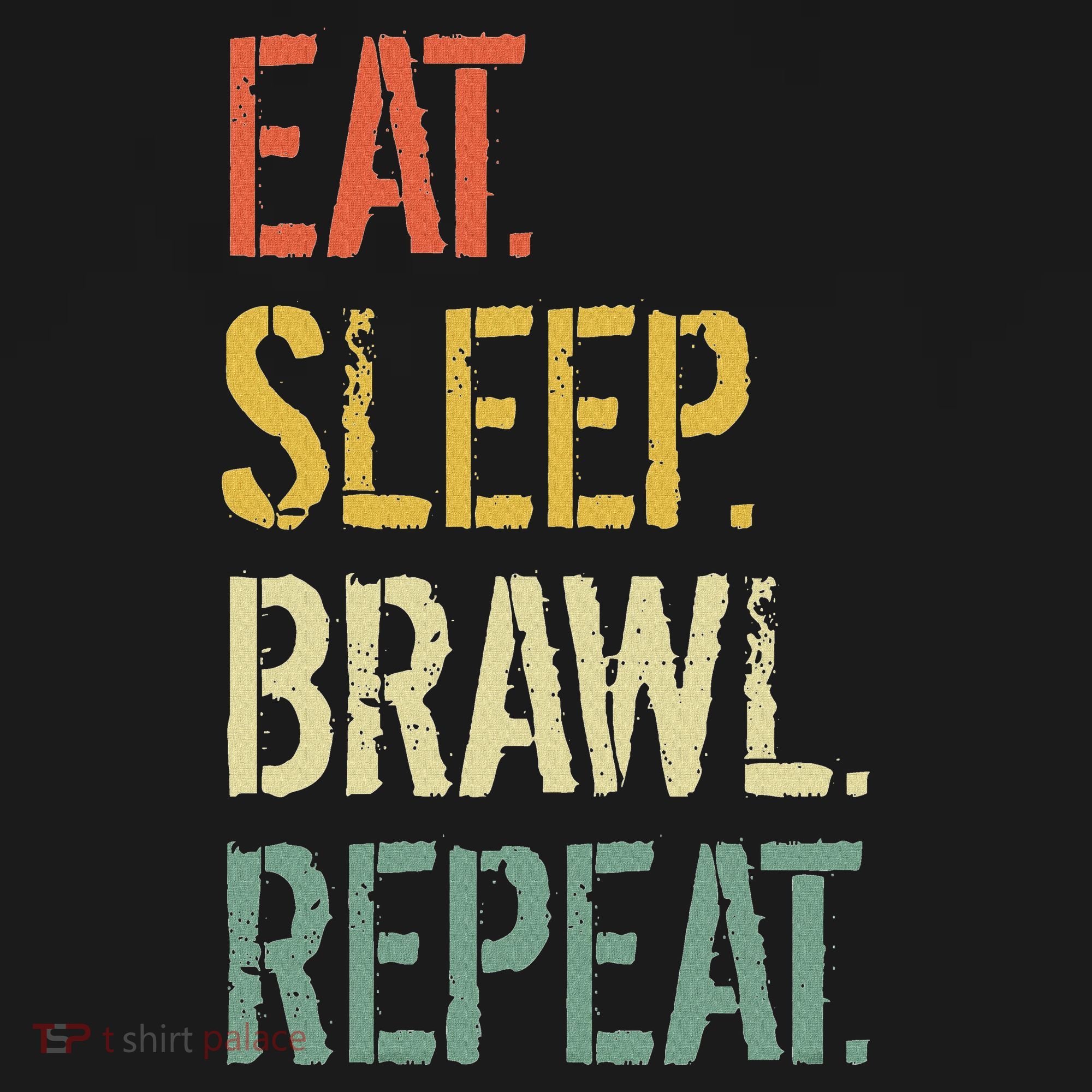 Eat Sleep Brawl Repeat Stars Funny Video Gamer Gaming Women's Hoodie
