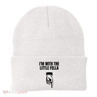 Embarrassing Sarcastic Bachelor Party Joke Groom Beanie thumb 0