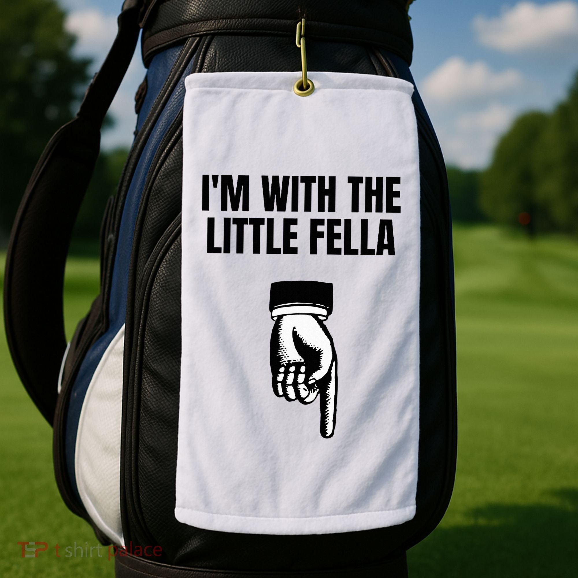 Embarrassing Sarcastic Bachelor Party Joke Groom Golf Towel