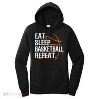 Eat Sleep Basketball Repeat Funny Gift For Basketball Lover Gift Women's Hoodie thumb 0