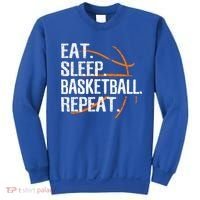Eat Sleep Basketball Repeat Funny Gift For Basketball Lover Gift Sweatshirt thumb 0