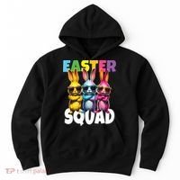  Easter Squad Bunny Cool Bunnies Happy Easter  Hoodie thumb 0