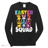  Easter Squad Bunny Cool Bunnies Happy Easter  Long Sleeve Shirt thumb 0