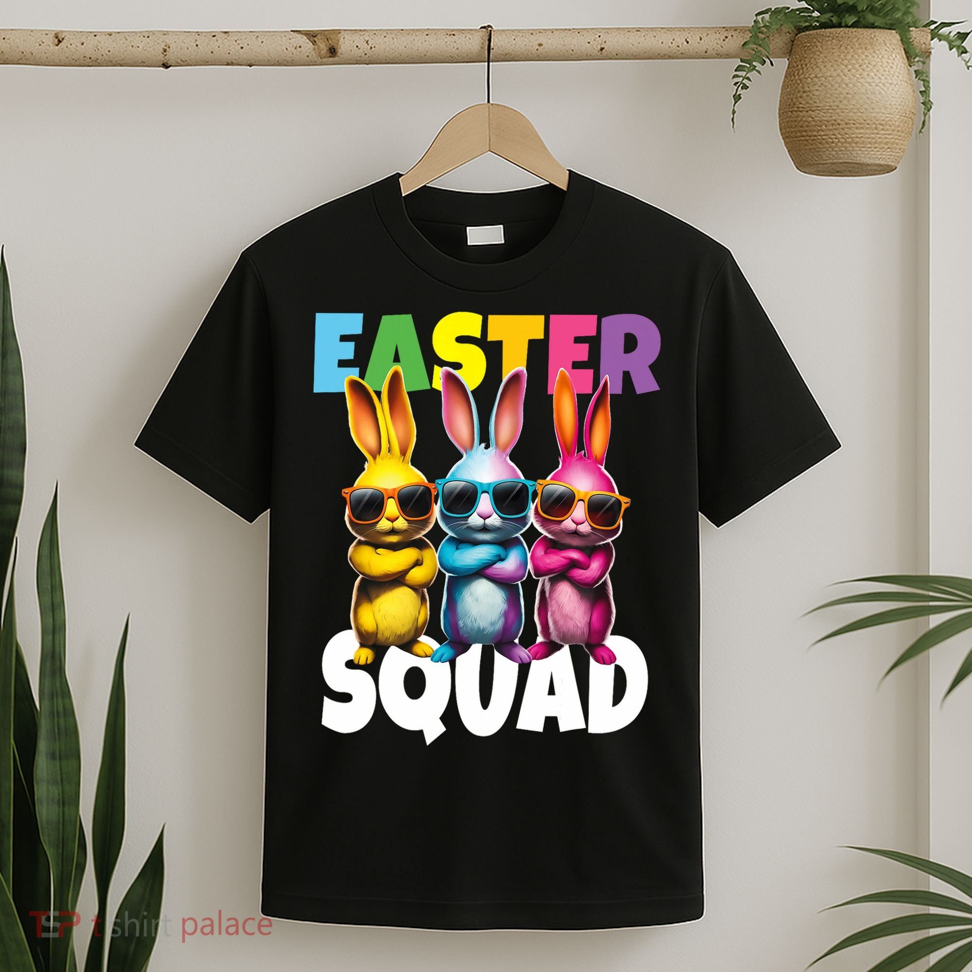  Easter Squad Bunny Cool Bunnies Happy Easter  T-Shirt