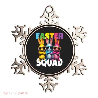  Easter Squad Bunny Cool Bunnies Happy Easter  Ornament
