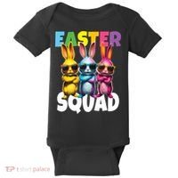  Easter Squad Bunny Cool Bunnies Happy Easter  Baby Bodysuit thumb 0