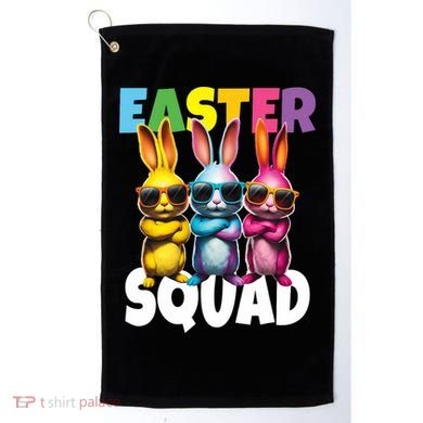  Easter Squad Bunny Cool Bunnies Happy Easter  Golf Towel