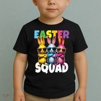  Easter Squad Bunny Cool Bunnies Happy Easter  Toddler T-Shirt thumb 2
