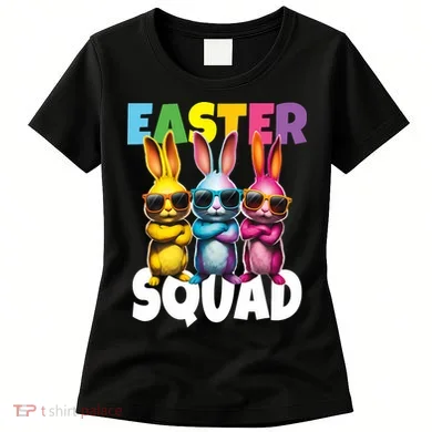 Easter Squad Bunny Cool Bunnies Happy Easter Women's T-Shirt