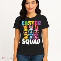  Easter Squad Bunny Cool Bunnies Happy Easter  Women's T-Shirt thumb 4