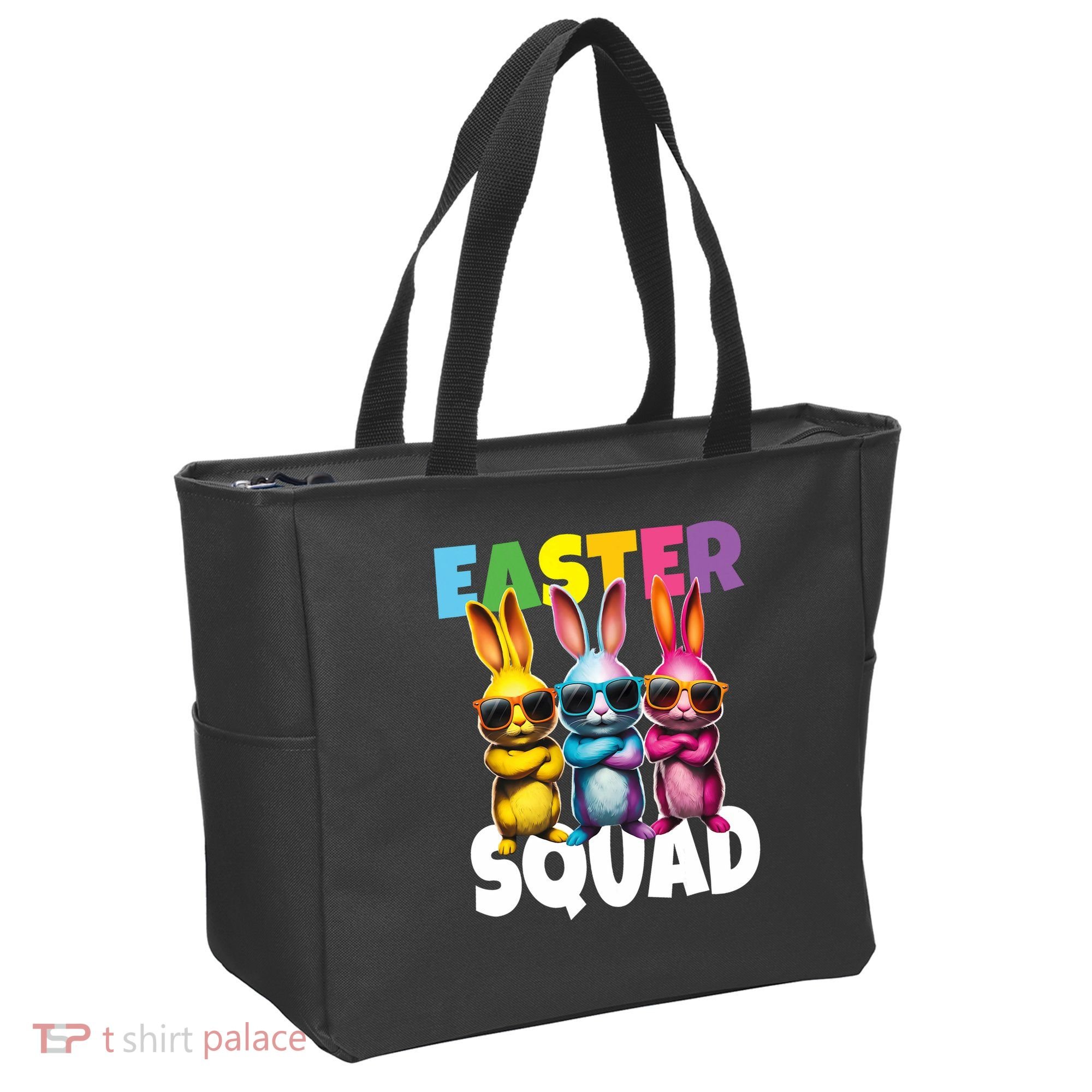  Easter Squad Bunny Cool Bunnies Happy Easter  Tote Bag
