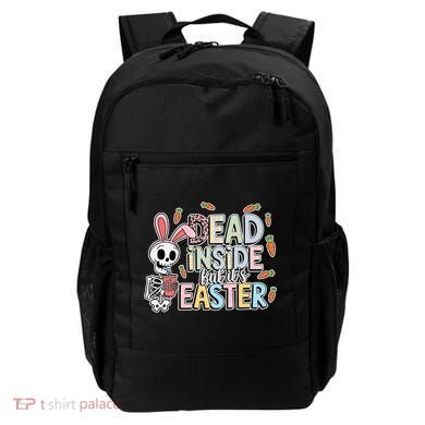 Easter Skeleton Bunny But Did You Dye Spring Egg Backpack