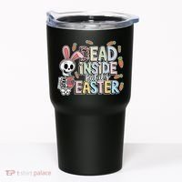 Easter Skeleton Bunny But Did You Dye Spring Egg Tumbler thumb 0