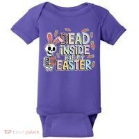 Easter Skeleton Bunny But Did You Dye Spring Egg Baby Bodysuit thumb 0