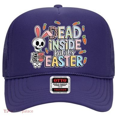 Easter Skeleton Bunny But Did You Dye Spring Egg Hat