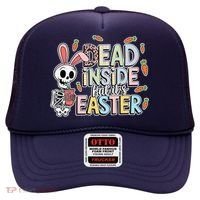Easter Skeleton Bunny But Did You Dye Spring Egg Hat thumb 0