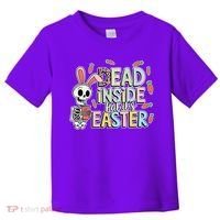 Easter Skeleton Bunny But Did You Dye Spring Egg Toddler T-Shirt thumb 0