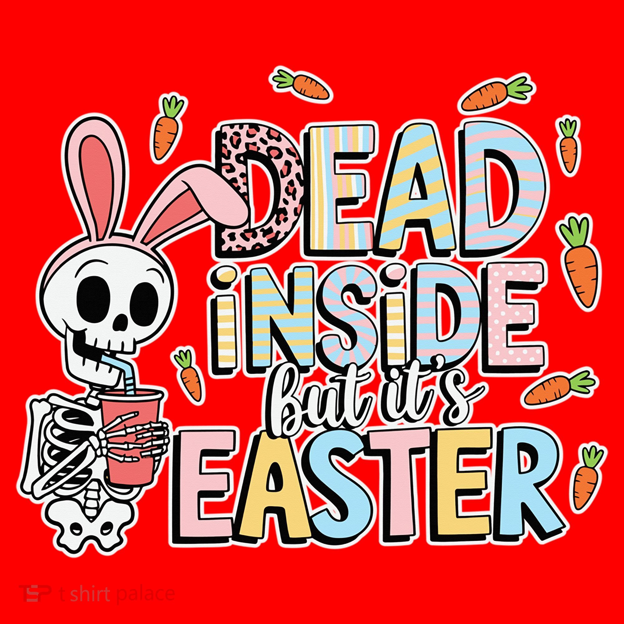 Easter Skeleton Bunny But Did You Dye Spring Egg Santa Hat