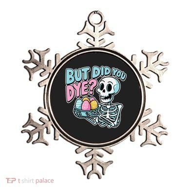 Easter Skeleton Bunny But Did You Dye Spring Egg Ornament