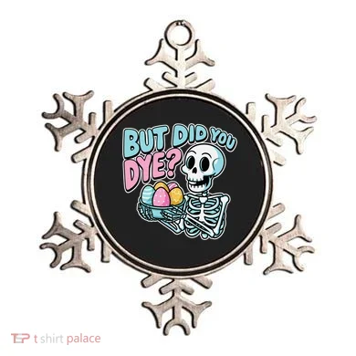 Easter Skeleton Bunny But Did You Dye Spring Egg Ornament