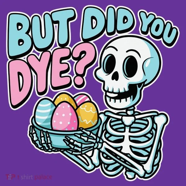 Easter Skeleton Bunny But Did You Dye Spring Egg Kids Hoodie