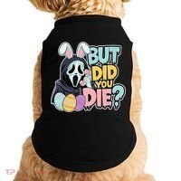 Easter Skeleton Bunny But Did You Dye Spring Egg Doggie Tank thumb 0