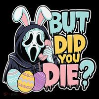Easter Skeleton Bunny But Did You Dye Spring Egg Pajama Set thumb 2