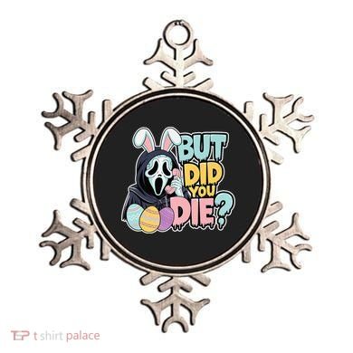 Easter Skeleton Bunny But Did You Dye Spring Egg Ornament