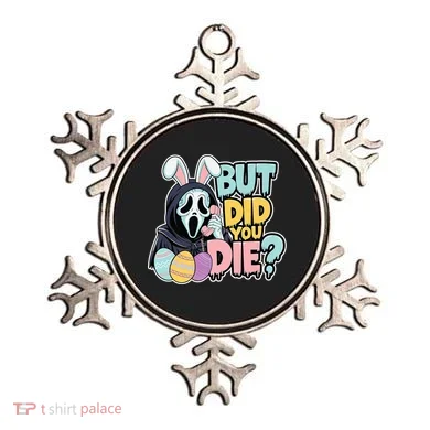 Easter Skeleton Bunny But Did You Dye Spring Egg Ornament