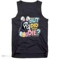 Easter Skeleton Bunny But Did You Dye Spring Egg Tank Top thumb 0