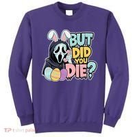 Easter Skeleton Bunny But Did You Dye Spring Egg Sweatshirt thumb 0