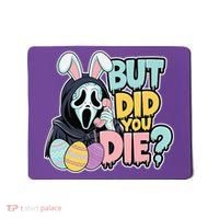 Easter Skeleton Bunny But Did You Dye Spring Egg Mousepad thumb 0