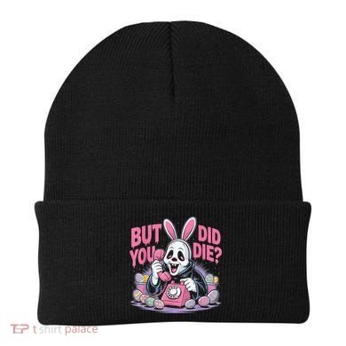 Easter Skeleton Bunny But Did You Dye Spring Egg Beanie