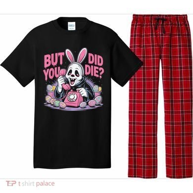Easter Skeleton Bunny But Did You Dye Spring Egg Pajama Set