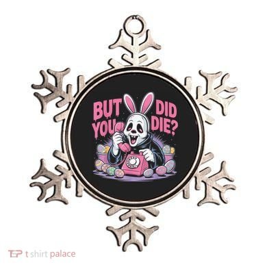 Easter Skeleton Bunny But Did You Dye Spring Egg Ornament