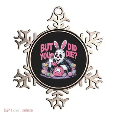 Easter Skeleton Bunny But Did You Dye Spring Egg Ornament