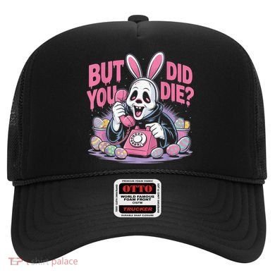 Easter Skeleton Bunny But Did You Dye Spring Egg Hat