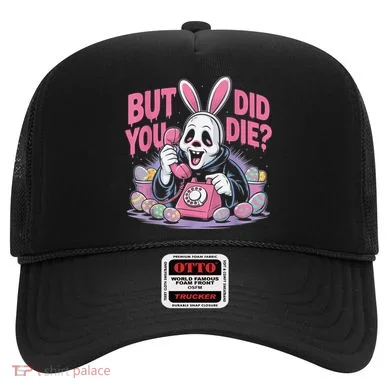Easter Skeleton Bunny But Did You Dye Spring Egg Hat
