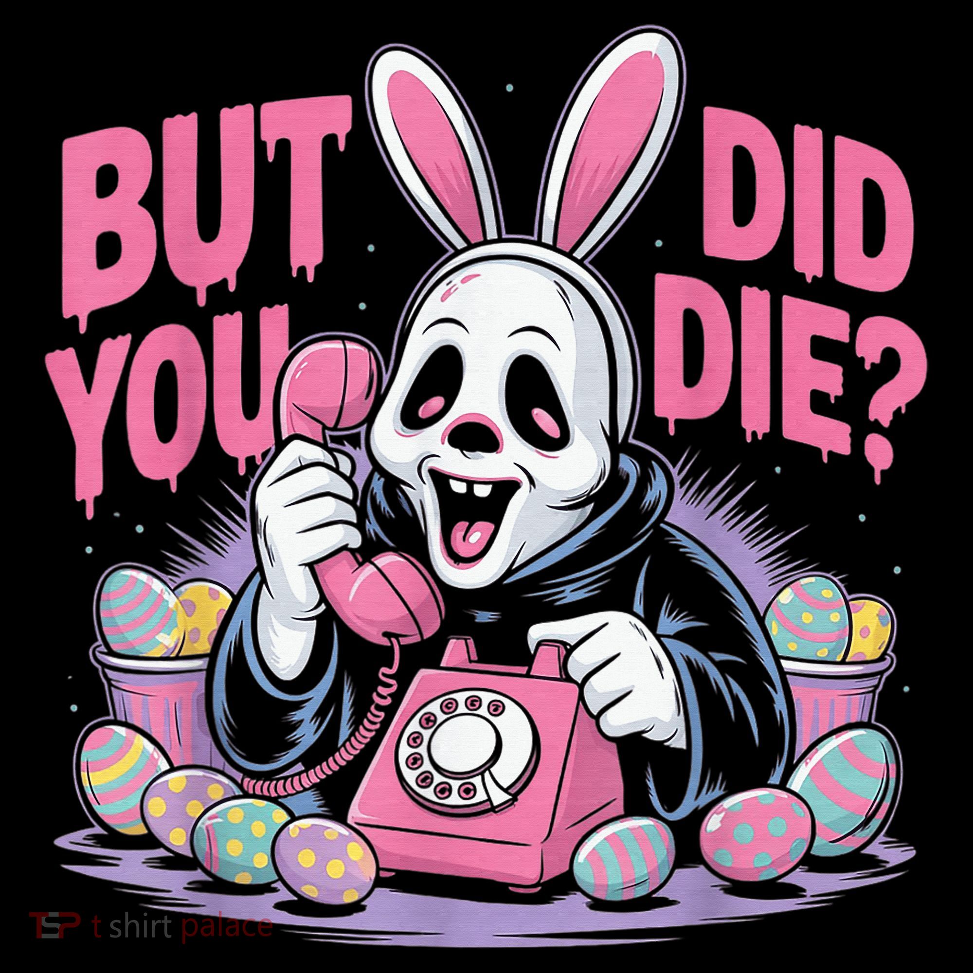 Easter Skeleton Bunny But Did You Dye Spring Egg Tank Top