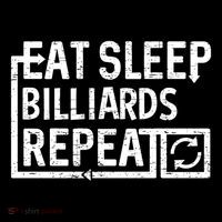 Eat Sleep Billiards Gift Women's Hoodie thumb 2