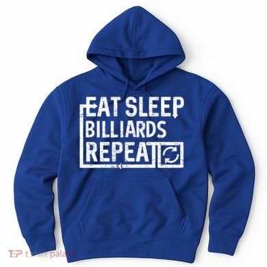 Eat Sleep Billiards Gift Hoodie