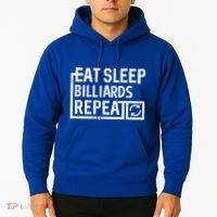 Eat Sleep Billiards Gift Hoodie thumb 2