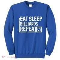 Eat Sleep Billiards Gift Sweatshirt thumb 0