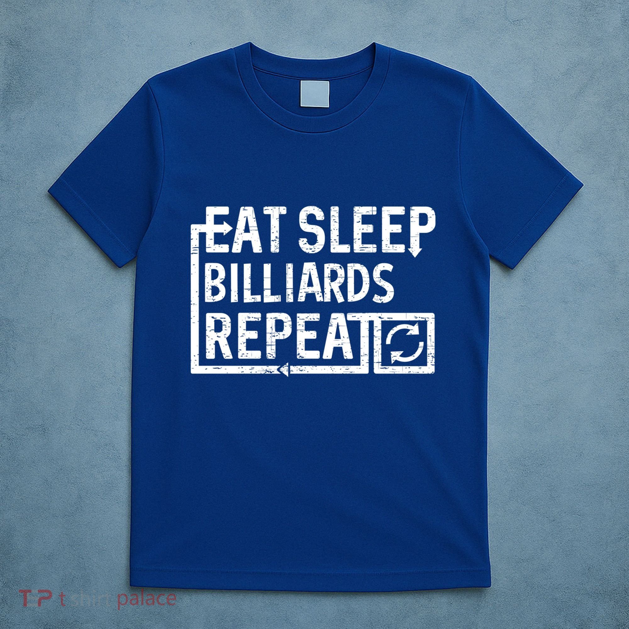 Eat Sleep Billiards Gift T-Shirt