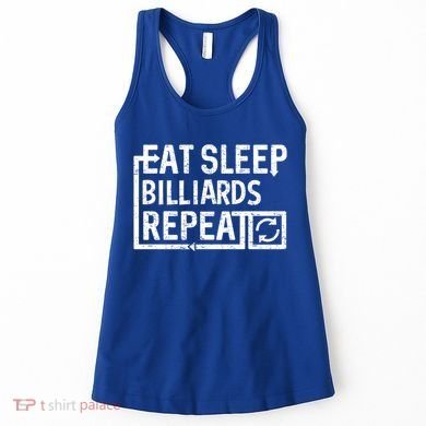 Eat Sleep Billiards Gift Women's Tank Top