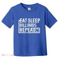 Eat Sleep Billiards Gift Toddler T-Shirt thumb 0